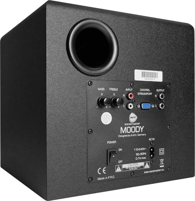 Wavemaster MOODY 2.1 PC speaker Corded 65 W Black-4