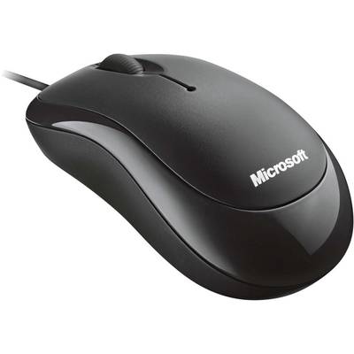 Microsoft Basic  Mouse USB   Optical Black 3 Buttons 800 dpi 