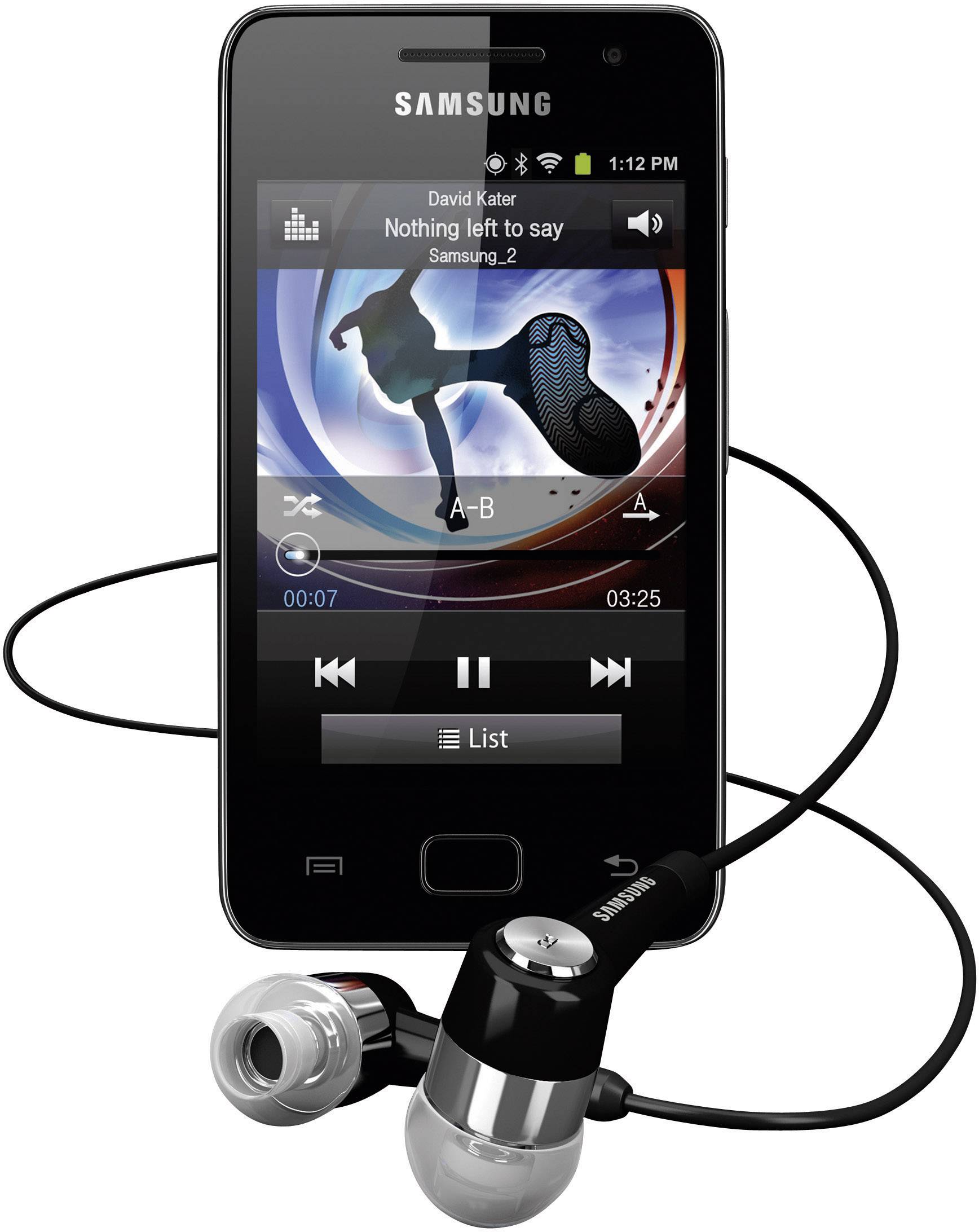 Samsung Galaxy S WiFi 4.2 MP4 8 Black Loudspeaker, FM radio | Conrad.com
