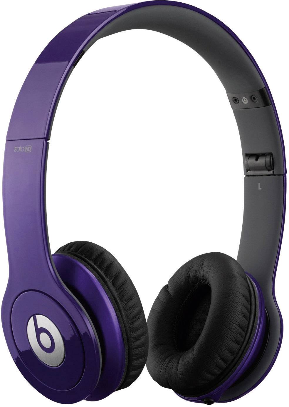 purple and white beats