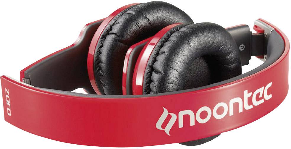 Noontec Zoro Rot On-ear headphones Red | Conrad.com