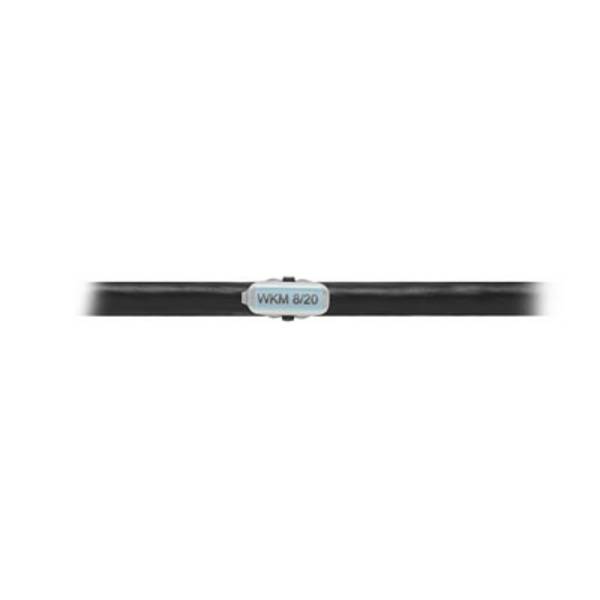 Weidmüller 1753490000-50 WKM 8/20 Badge Fitting type: Cable tie Writing area: 8 x 20 mm Transparent No. of markers: 50 50 pc(s)