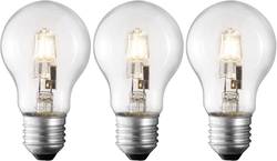 Sygonix Eco Halogen Eec C A E E 27 95 Mm 230 V 42 W Pear Shape Dimmable 3 Pc S Conrad Com