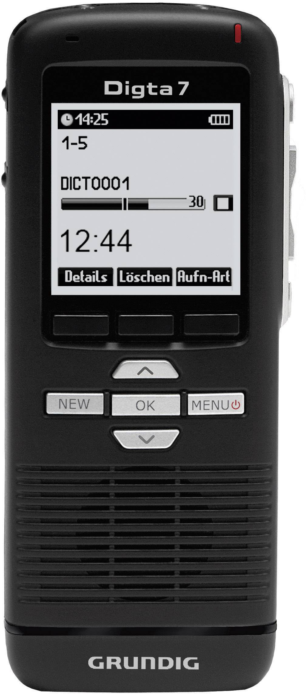 Grundig Business Systems Digita 7 Push Digital Dictaphone Conrad Com