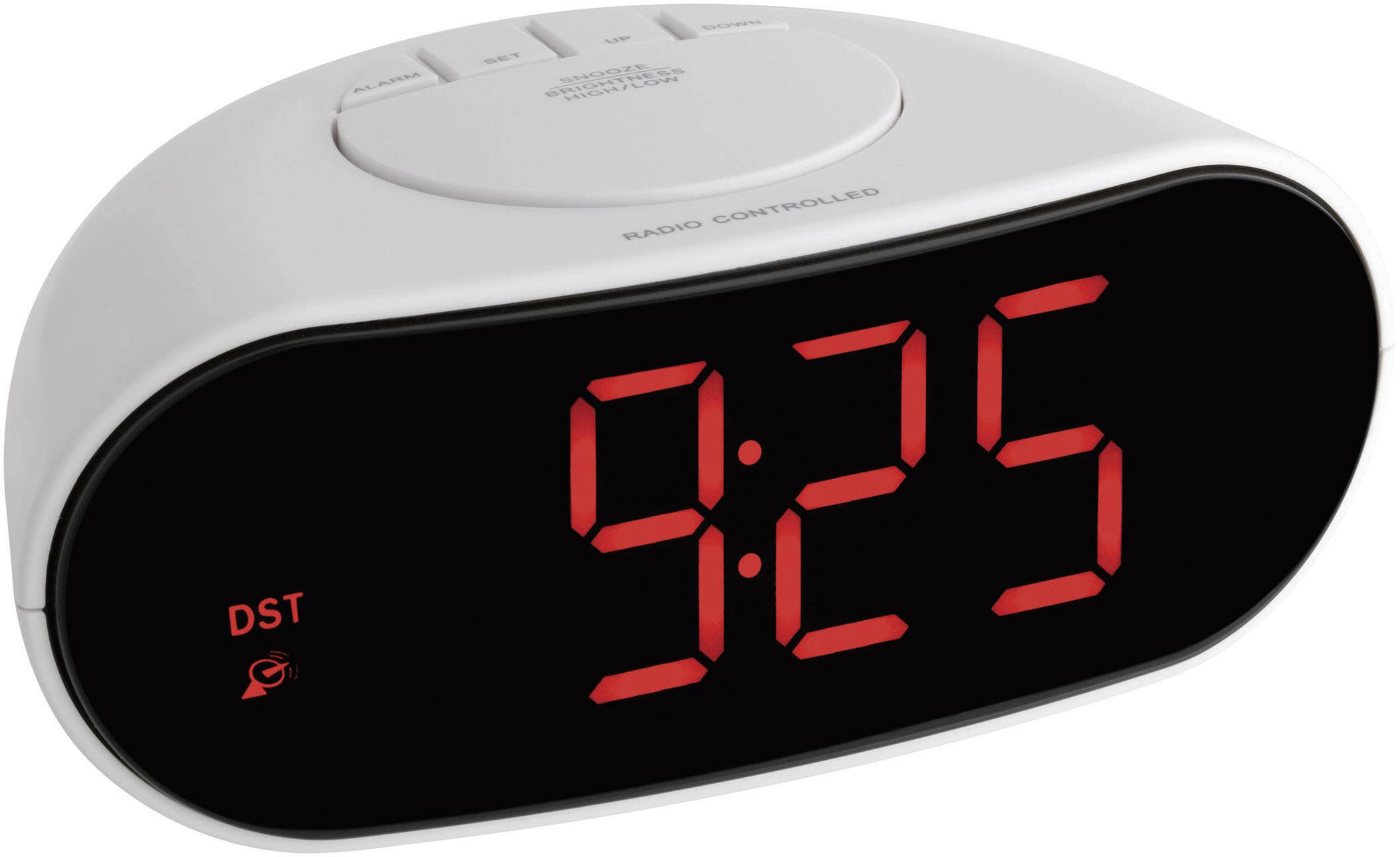 TFA Dostmann 60.2505 Radio Alarm clock Light grey
