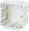 Heidemann 09830 Trunking Socket module (W x H x D) 70 x 70 x 50 mm 1 pc(s) Grey