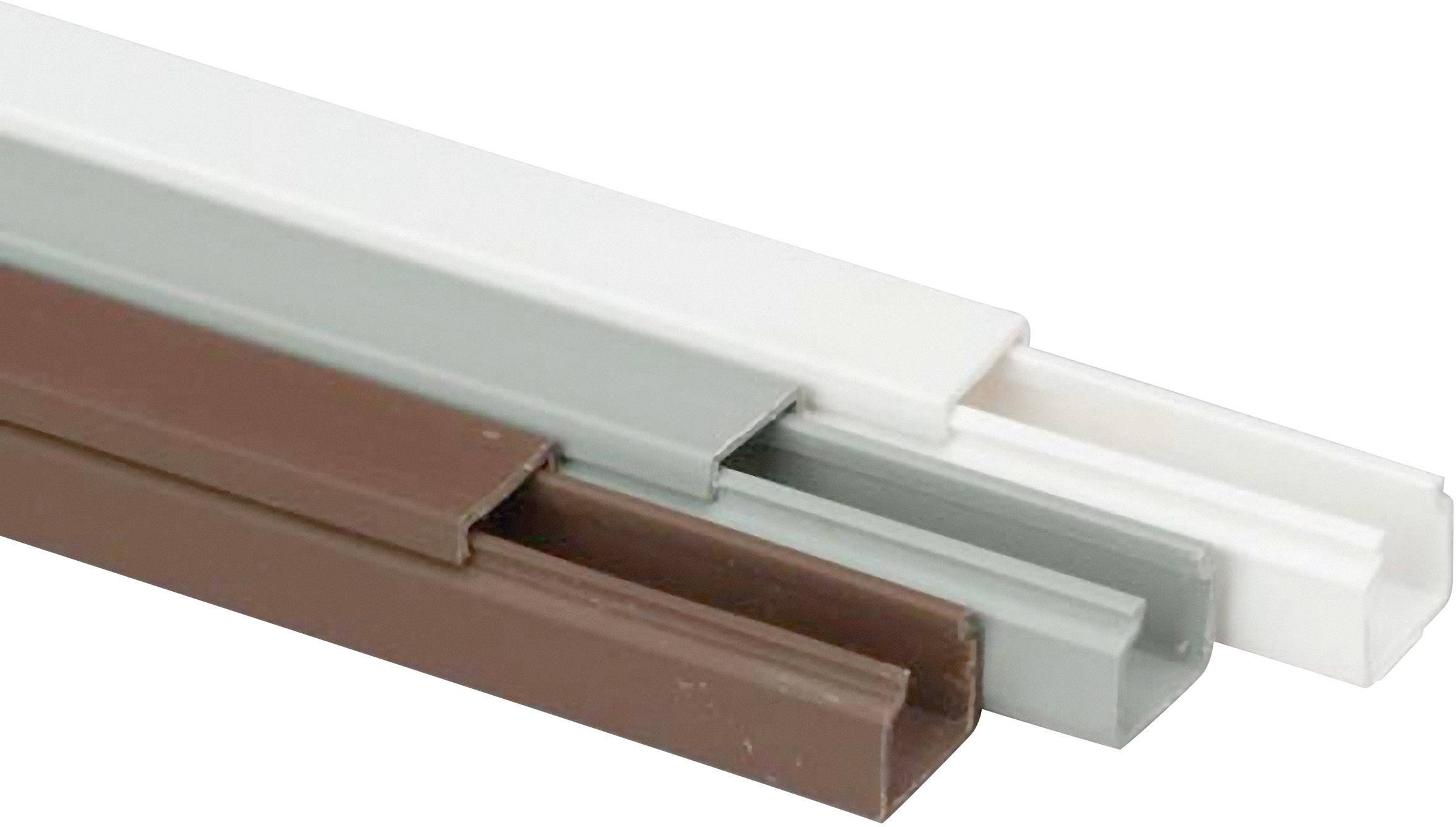 Heidemann 09939 Cable duct (L x W x H) 2000 x 15 x 15 mm 1 pc(s) Pure white