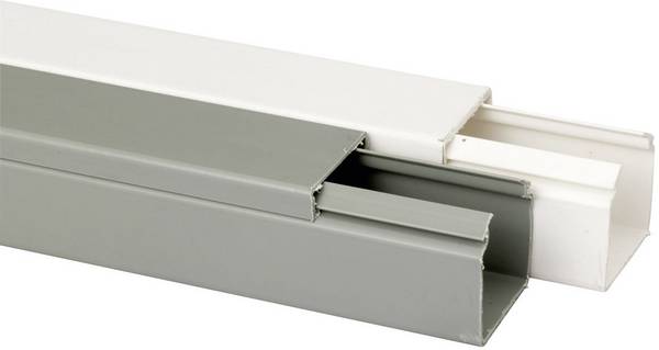 Heidemann 09972 Cable trunking (L x W x H) 2000 x 40 x 40 mm 1 pc(s) Pure white