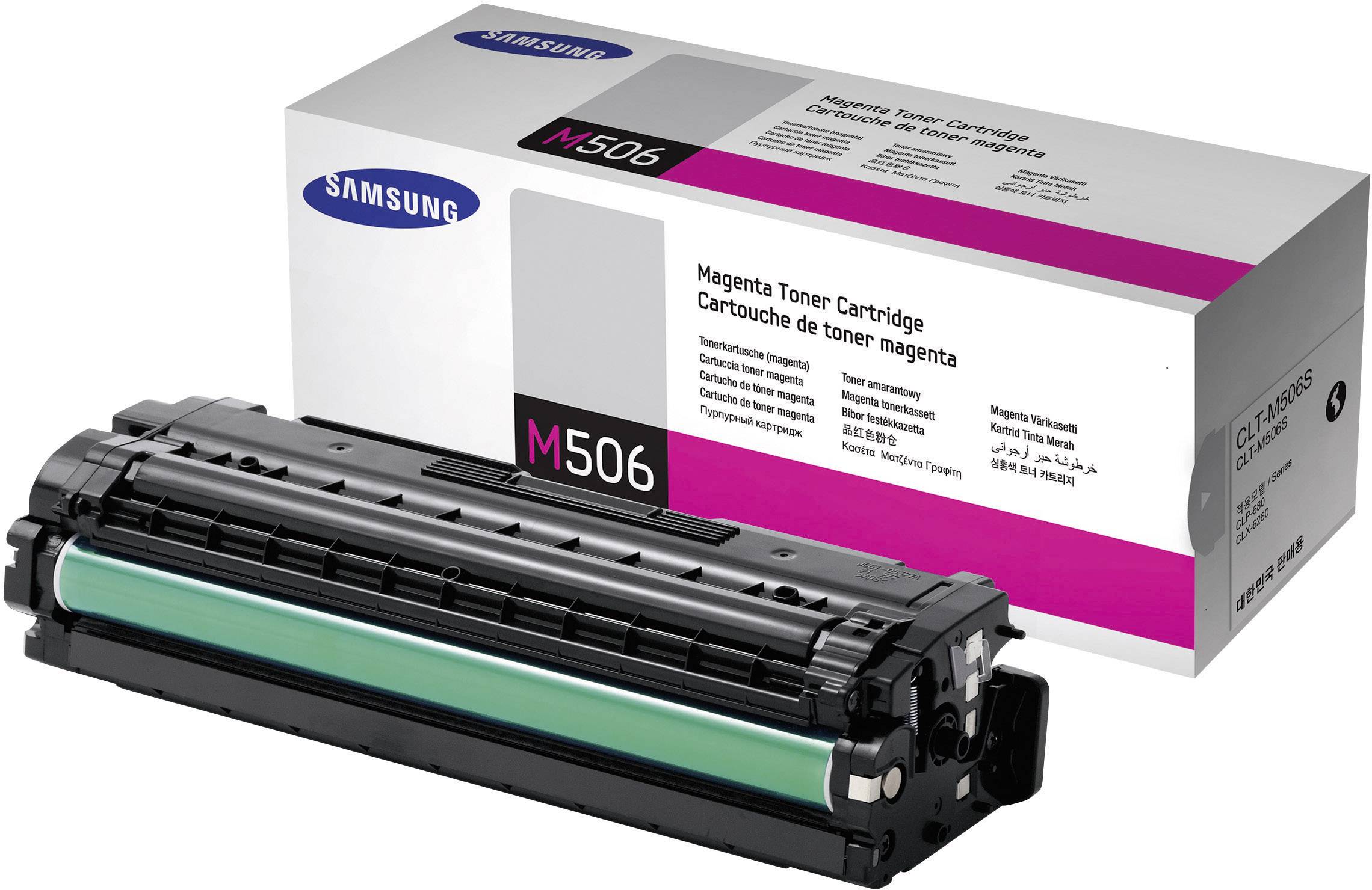 Samsung CLT-M506S SU314A Toner cartridge Magenta 1500 Sides Original Toner cartridge