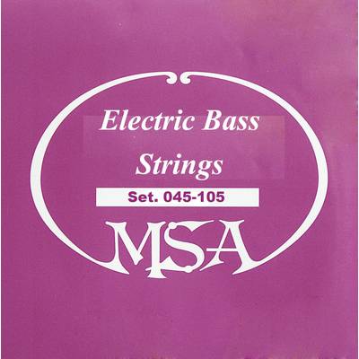 MSA Musikinstrumente Bass guitar steel string SB1 045-105 045-105