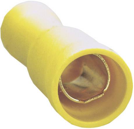 Sinuslive Car stereo bullet receptacle 10-piece set 6 mm² 6 mm gold-plated