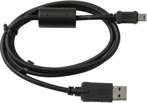 Garmin USB cable  USB 2.0 USB-A plug, USB Mini-A plug 1.00 m Black  010-10723-01