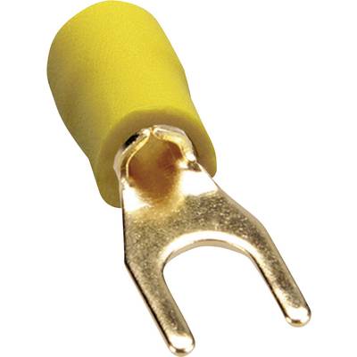 Sinuslive 13199 U terminal   4 mm² Hole Ø=4 mm Partially insulated Yellow 10 pc(s) 