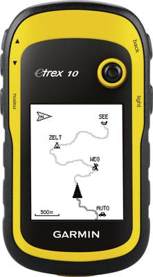 Abundantly Logisk seng Garmin e-Trex10 Outdoor GPS Geocaching, Hiking World GPS, GLONASS,  sprayproof | Conrad.com