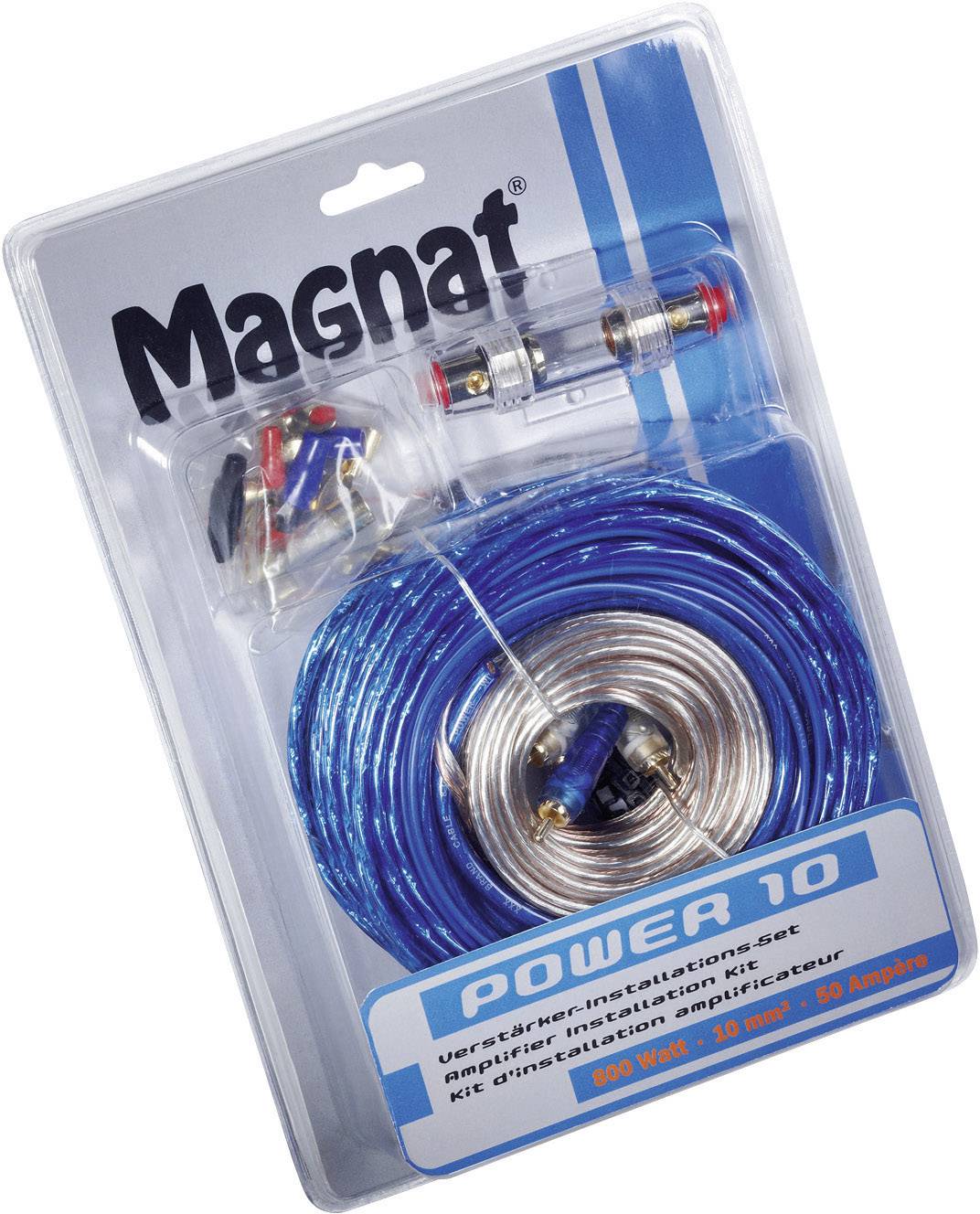 Magnat PowerSet 10 Car stereo headstage amp connector kit 10 mm²
