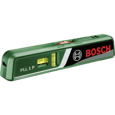 Laser level   20 m Bosch Home and Garden PLL 1 P 0603663300 0.5 mm/m Calibrated to: Manufacturer's standards (no certifi