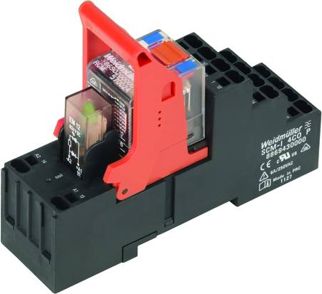 Weidmüller RCMKITP-I 24VDC 4CO LD Relay component Nominal voltage: 24 V ...