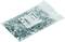 Bag containing silver metal tubes, labelled with 'Weidmüller 1000 pcs. 9080000000', CE marking visible.