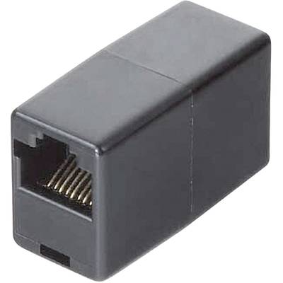 Hama ISDN Adapter [1x RJ45 8p8c socket - 1x RJ45 8p8c socket]  Black