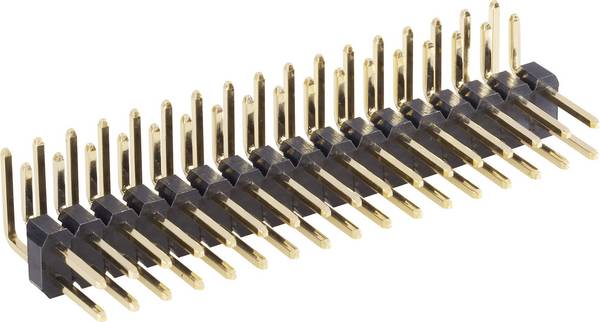 BKL Electronic Pin strip (standard) No. of rows: 2 Pins per row: 13 10120535 1 pc(s)
