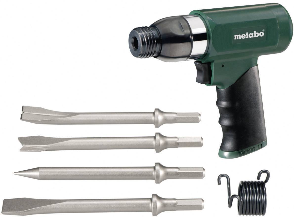 Metabo DMH 30 Set Pneumatic hammer drill chisel 1/4" (6.3 mm) 6.2 bar incl. case