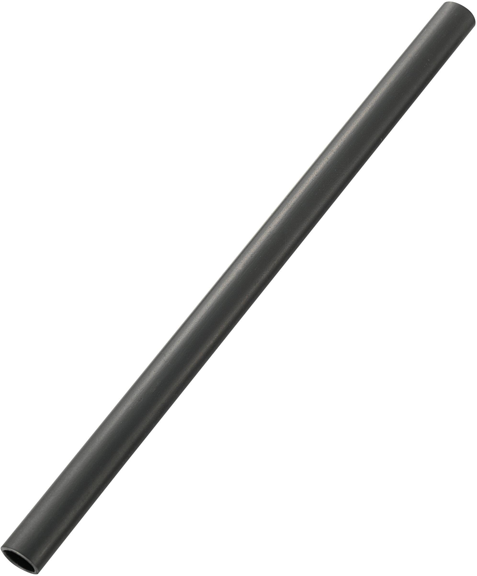 TRU COMPONENTS 1567337 Heatshrink + adhesive Black 45 mm 12 mm Shrinkage:3:1 1.22 m
