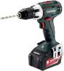 Metabo BS 18 LT 602102500 Cordless drill 18 V 4 Ah Li-ion incl. spare battery, incl. case