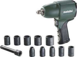 Metabo DSSW 360 Set 604118500 Pneumatic impact driver Tool holder: 1/2" (12.5 mm) male square Torque (max.): 360 Nm incl. accessories