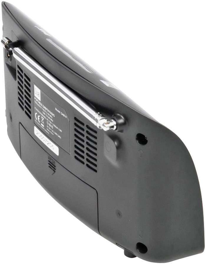 Dual DAB 14 Portable radio DAB+, FM Black-9