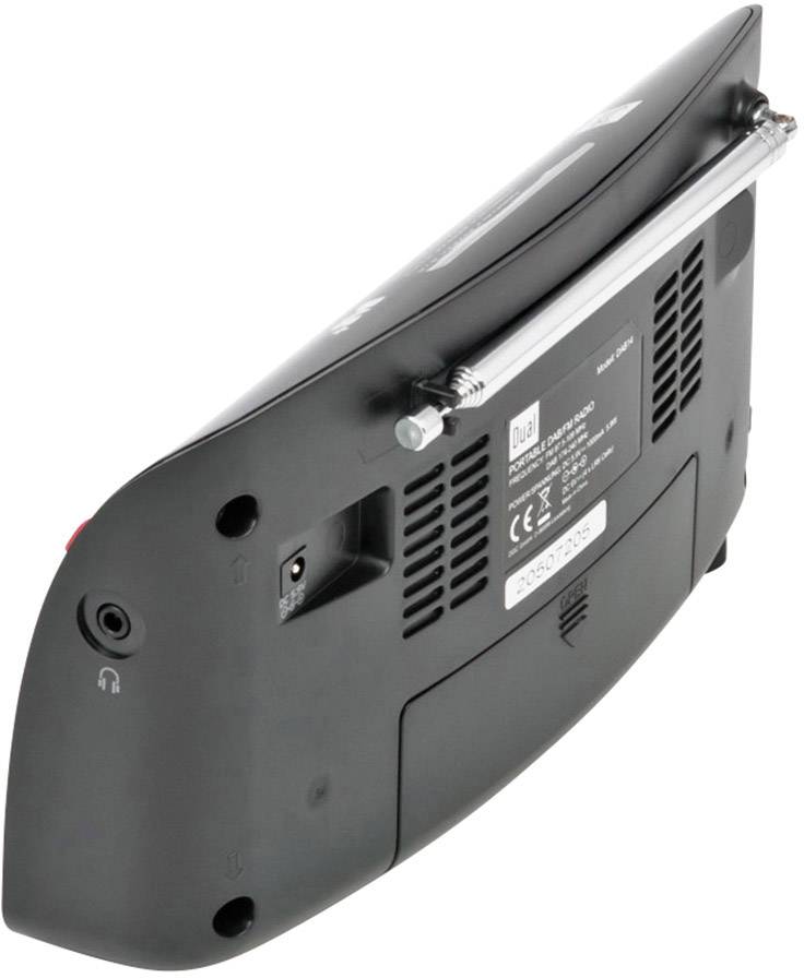 Dual DAB 14 Portable radio DAB+, FM Black-11