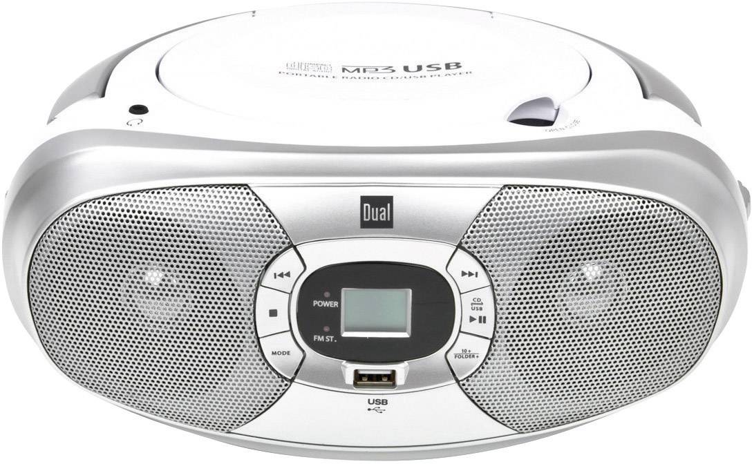 Dual P390 Radio Cd Player Fm Am Cd Usb White