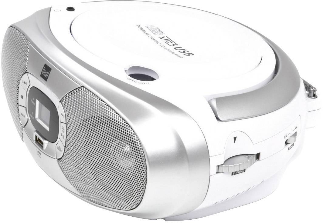 Dual P390 Radio CD player FM, AM CD, USB White-2