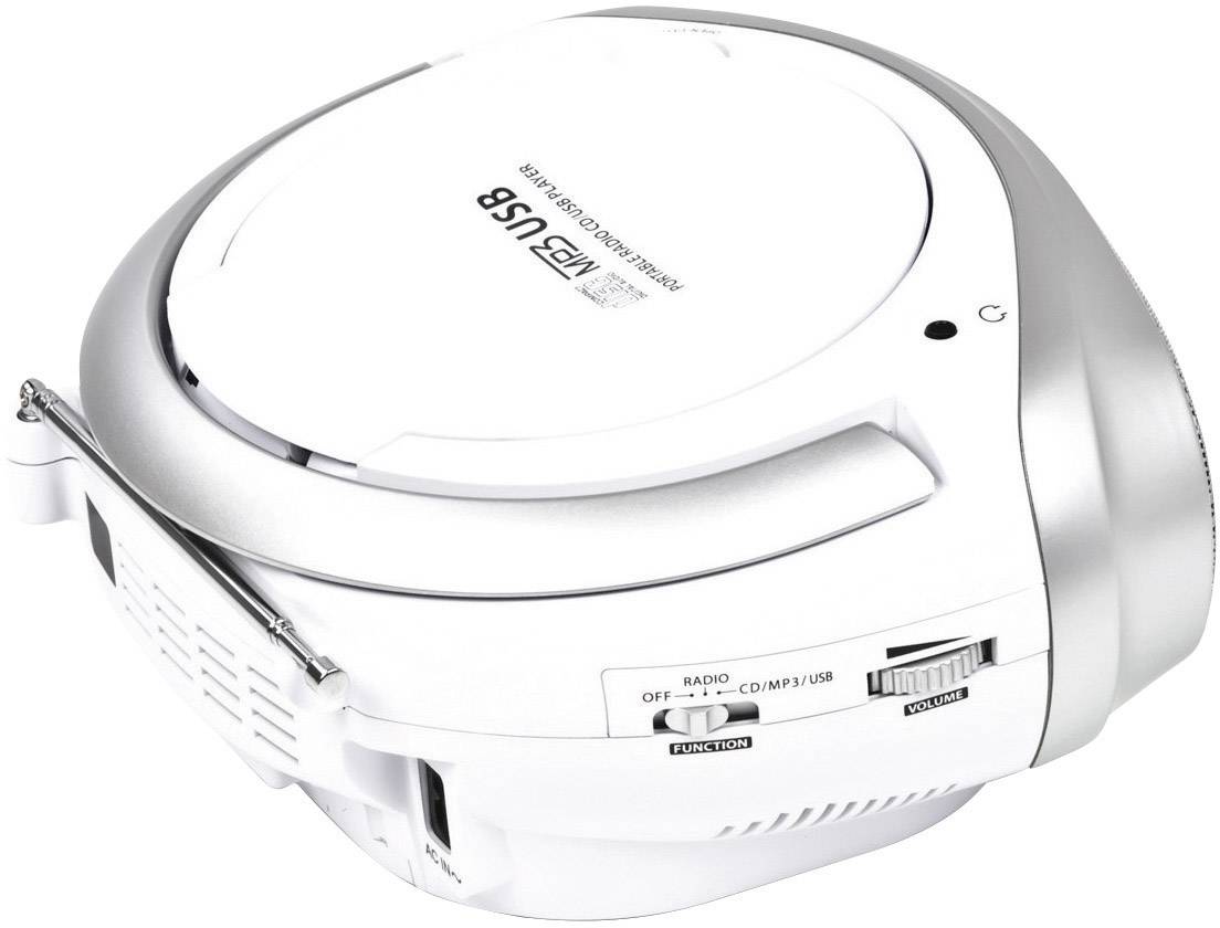 Dual P390 Radio CD player FM, AM CD, USB White-7