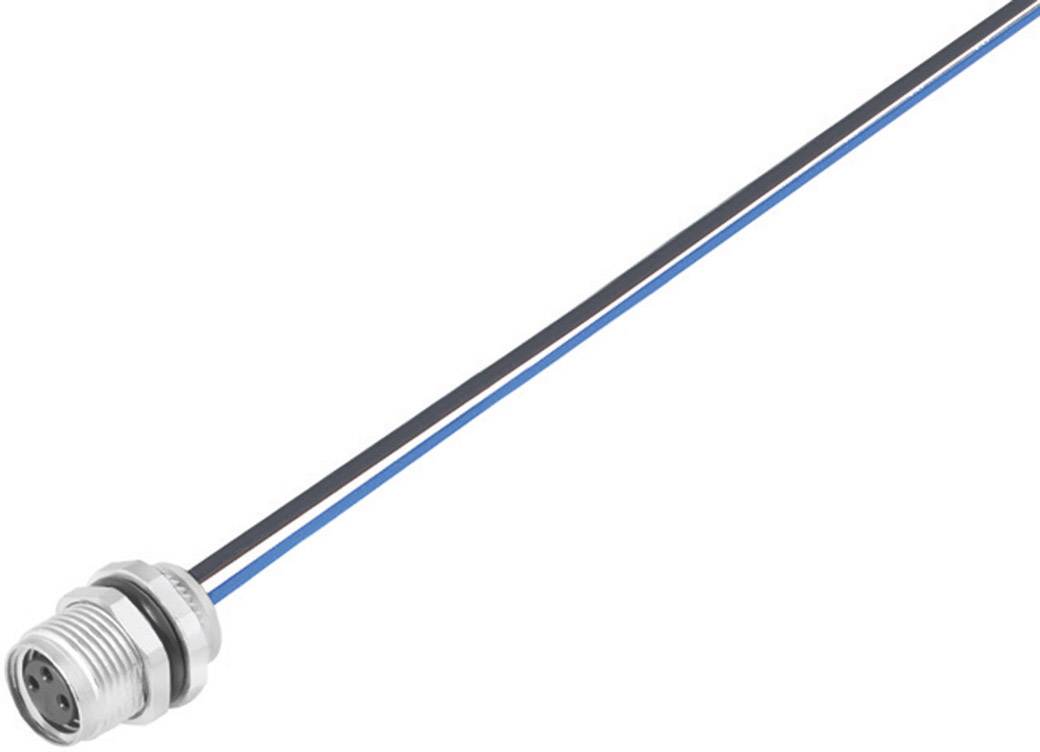 binder 09 3418 86 03 Sensor/actuator connector (pre-fab) M8 Socket, built-in No. of pins (RJ): 3 1 pc(s)
