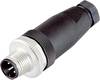 binder 99 0491 12 12 Sensor/actuator connector M12 Plug, straight No. of pins (RJ): 8 20 pc(s)