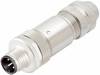 binder 99 1491 812 12 Sensor/actuator connector M12 Plug, straight No. of pins (RJ): 12 20 pc(s)