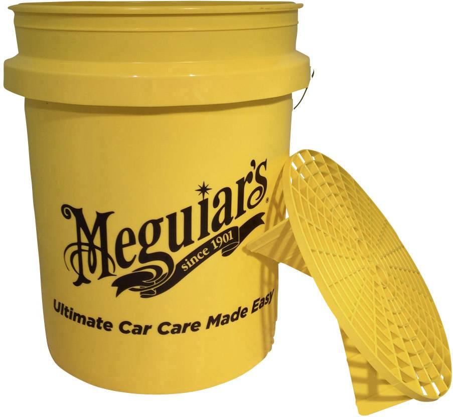 Bucket with Use Grit Guard® Meguiars X3003B 1 Set