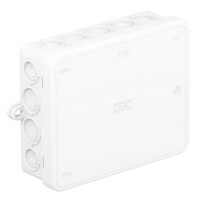 OBO Bettermann 2000422-W Junction box (L x W x H) 125 x 100 x 40 mm Pure white (RAL 9010) IP55 1 pc(s)