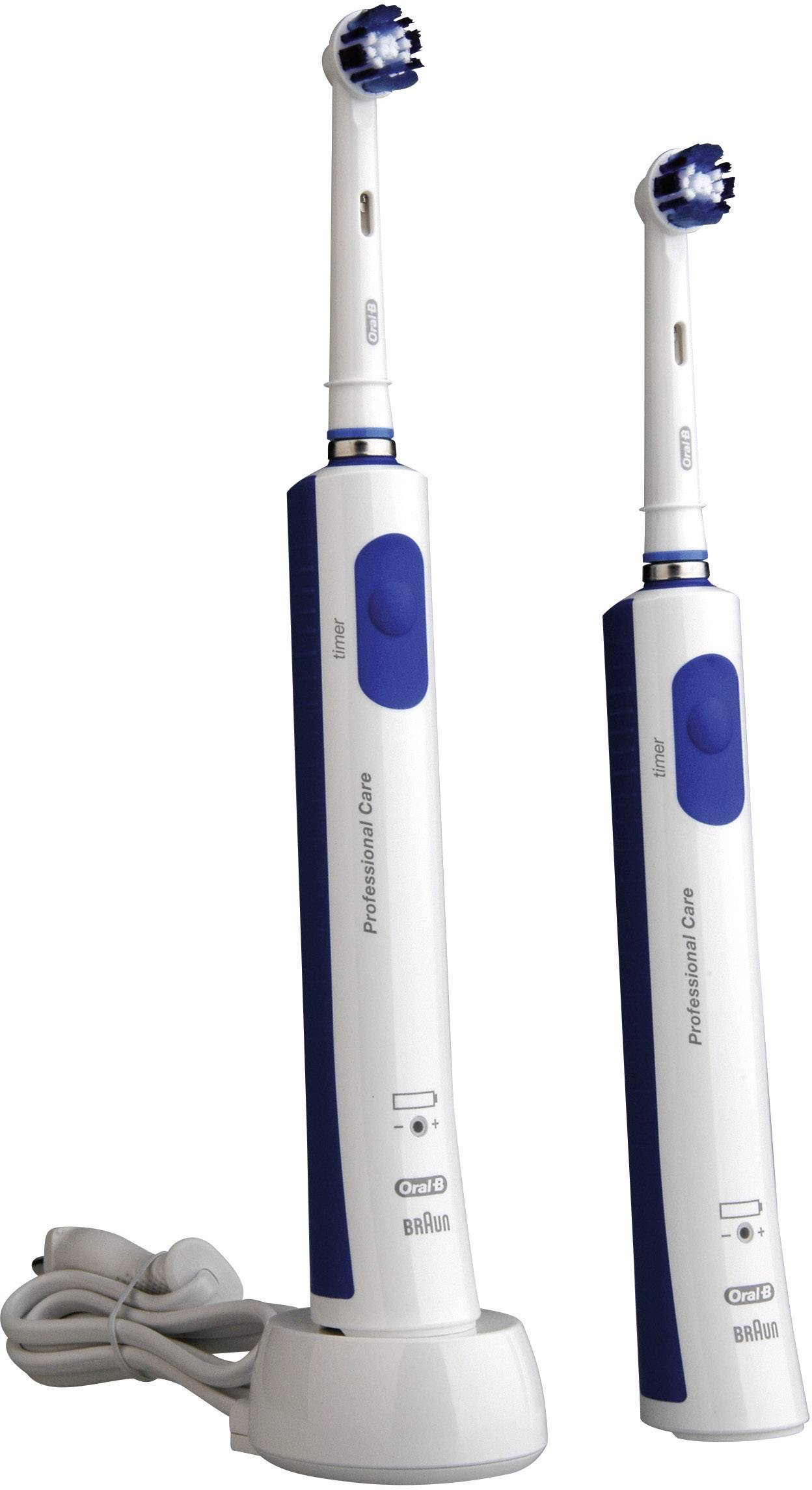 Traditioneel vegetarisch Ontmoedigen Braun Oral-B Professional Care 550 Electric Rechargeable Toothbrush Set |  Conrad.com