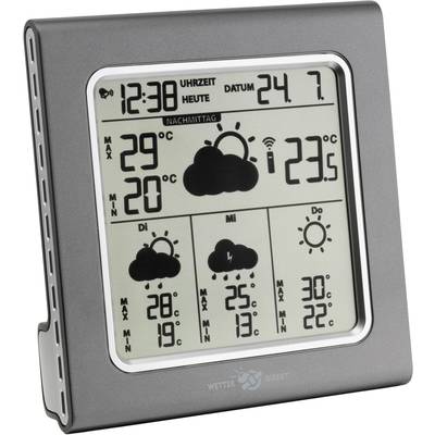 TFA Dostmann Galileo 35.5003.10 SAT weather station Forecasts for 4 days Max. number of sensors 1