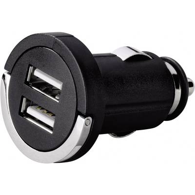 Hama Mini CLA 2.1 USB charger 10.5 W USB Black Car-0