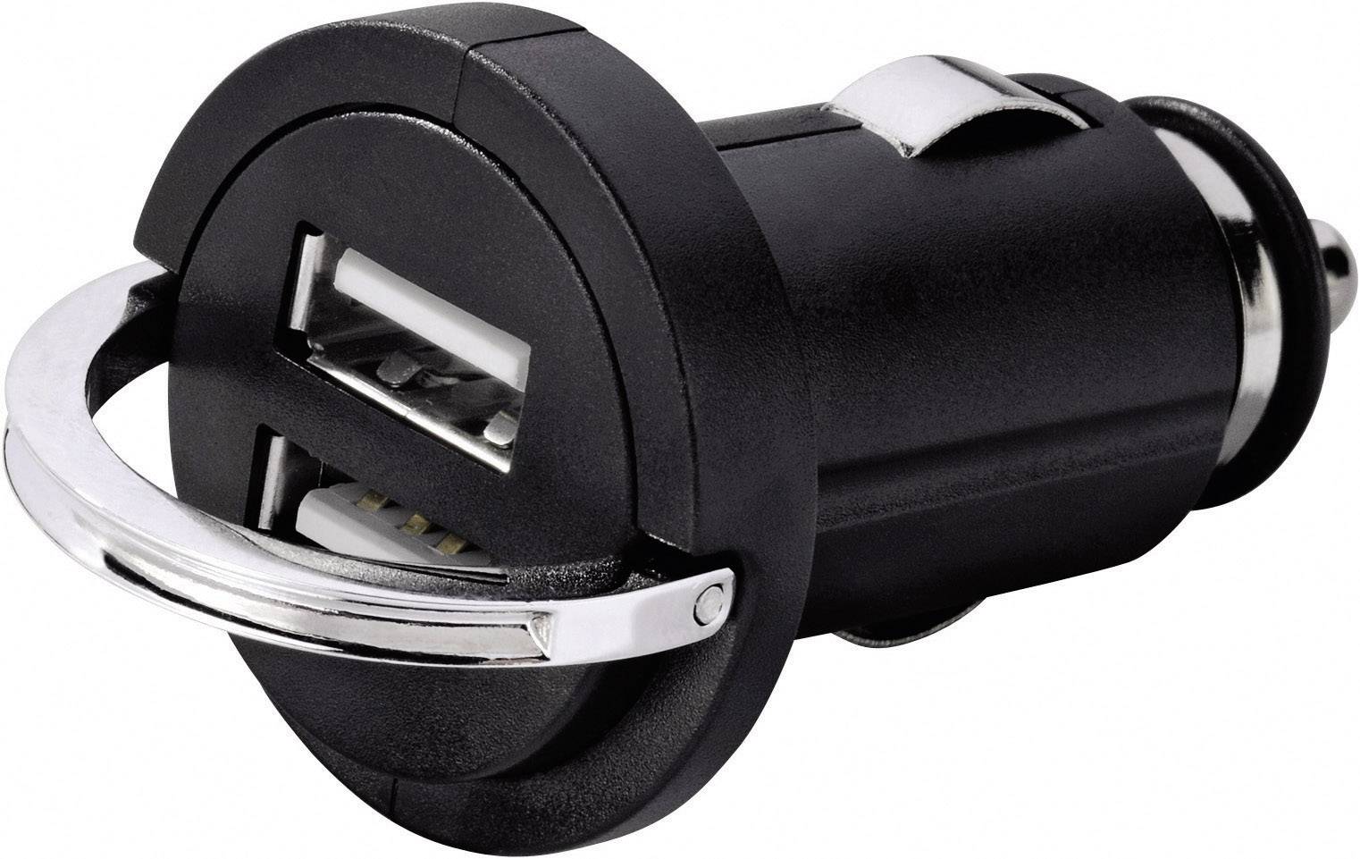 Hama Mini CLA 2.1 USB charger 10.5 W USB Black Car-1
