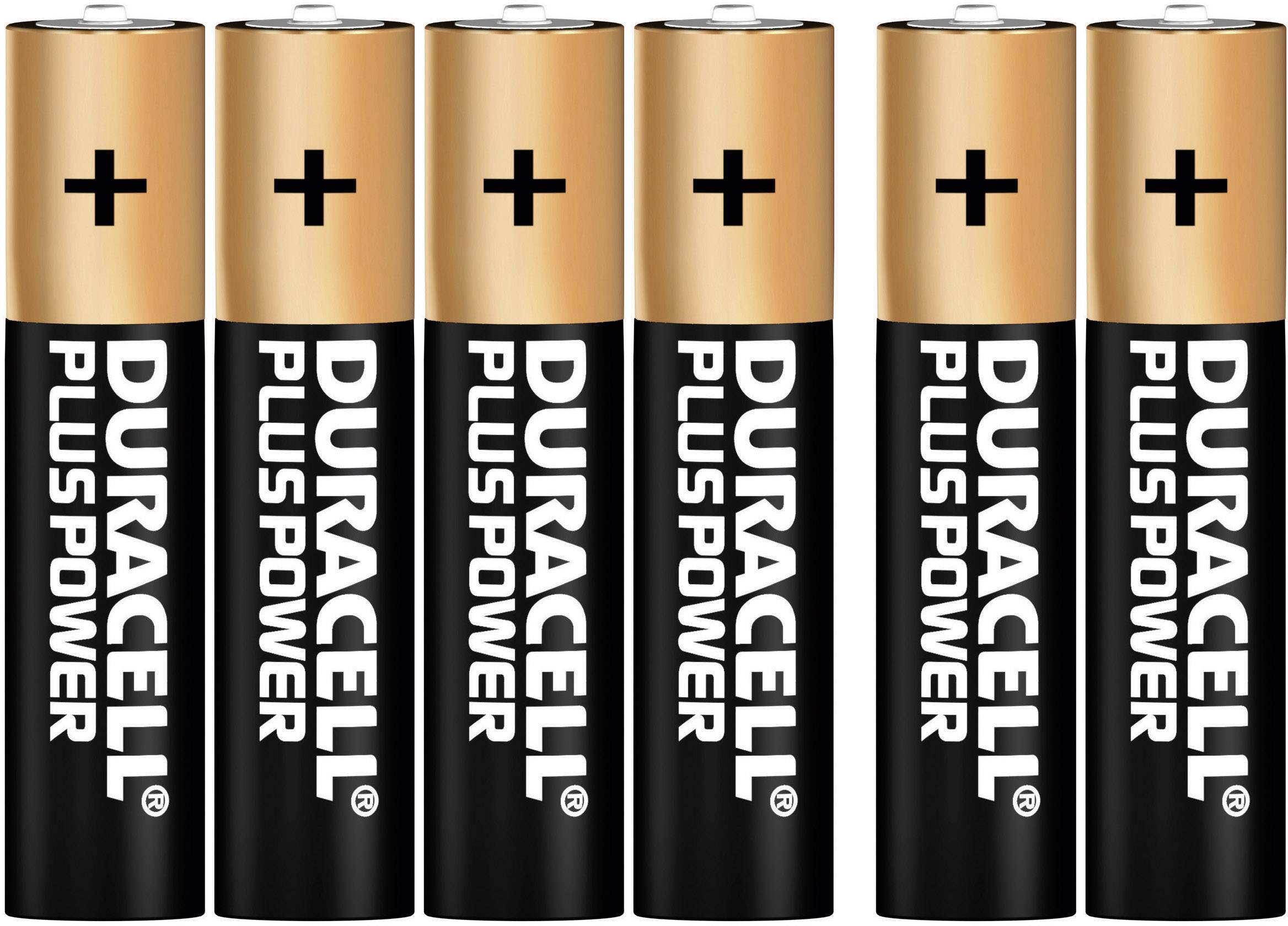 Duracell AAA Plus 4+2ef (5000394018754)