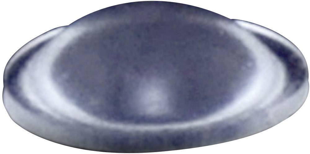 A silver-coloured, disc-shaped object with a smooth, glossy surface against a white background.