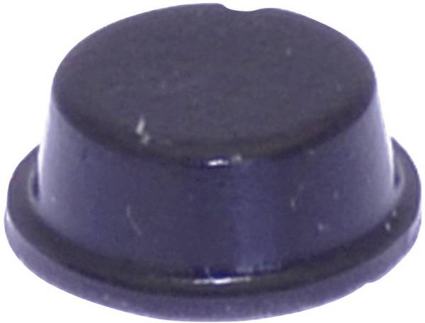 TOOLCRAFT PD2104SW Foot self-adhesive, circular Black (Ø x H) 10 mm x 4 mm 1 pc(s)
