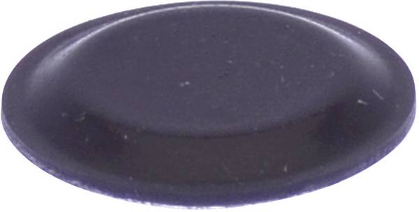 TOOLCRAFT PD2191SW Foot self-adhesive, circular Black (Ø x H) 19 mm x 1.9 mm 1 pc(s)