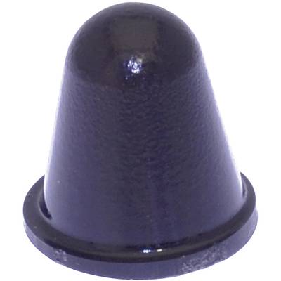 TOOLCRAFT PD3216SW Foot self-adhesive, circular Black (Ø x H) 16.6 mm x 16.6 mm 1 pc(s) 