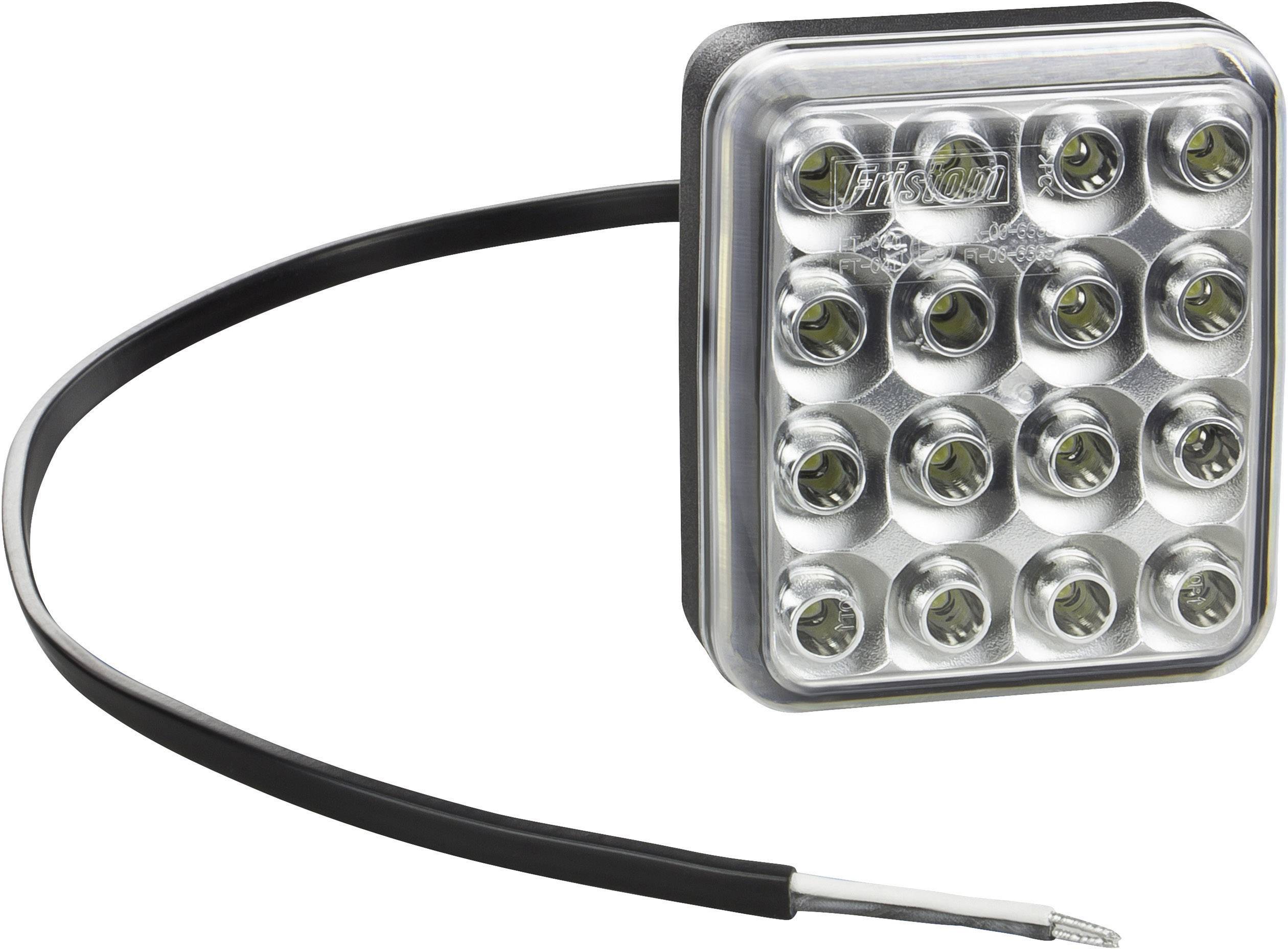 Fristom Rear fog lamp Rear fog lamp rear 12 V, 24 V, 36 V Red Clear ...