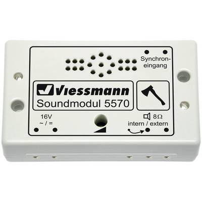 Viessmann Modelltechnik 5570 Sound effect Chopping wood Prefab component 