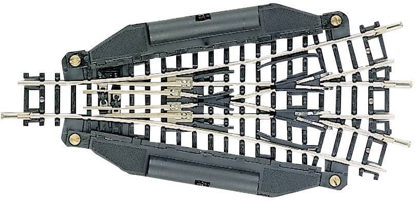 22247 N Fleischmann (w/o track bed) 3-way points, Electrical 112.6 mm 15 ° 362.6 mm 1 pc(s)